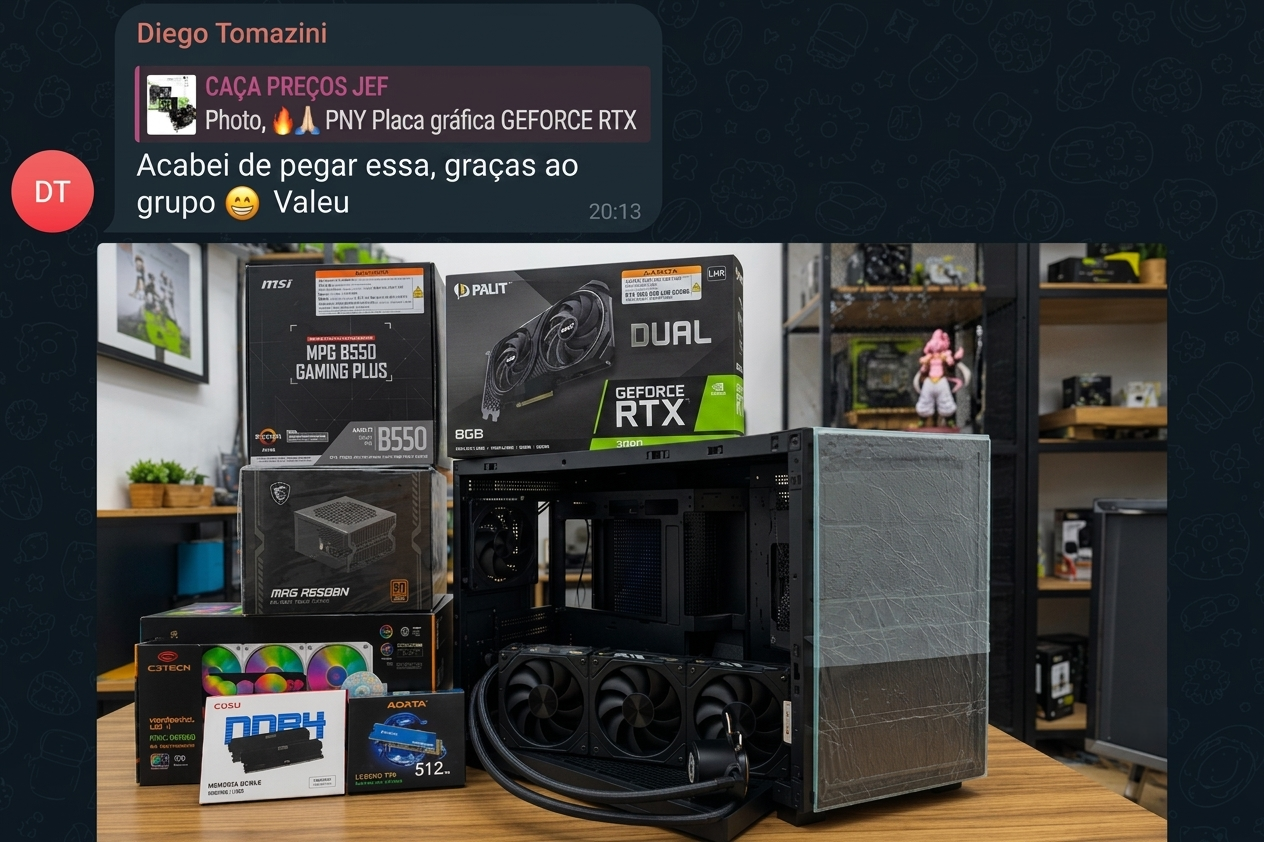 Print de oferta aproveitada
